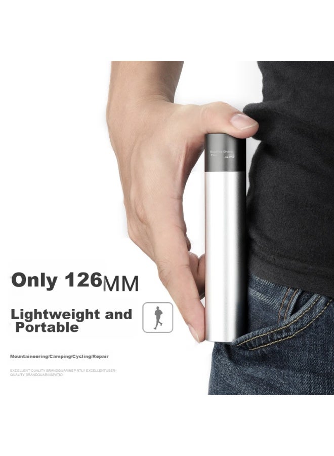 SupFire X20-S High-Intensity Flashlight, Long-Lasting Battery, Compact Mini, Ultra-Bright Long-Range, Rechargeable Outdoor Light, Black - Image 5