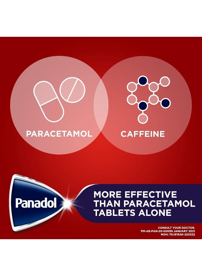 Panadol بانادول إكسترا مع أوبتيزورب 72 قرص - Image 2