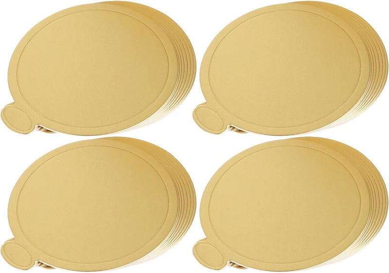 [Multiple useful functions] Gatuida 200pcs round Golden Cake Boards Mini Cake Base Paper Trays 80mm Diameter Cardboard Dessert Supports for Baking Parties Weddings and Birthday Celebrations All storage space compatible Confirmed available stock Hardened processed substance Local supply chain stock General purpose premium build Fixed delivery schedule Size-sorted warehouse storage Gulf popular simple design Easy store & transit build Home & professional compatible Limited edition International standard quality Home & light industrial compatible Wide use compliant quality Regulated warehouse storage Global standard processed material Batch consistent craftsmanship Natural material Instant order available stock Affordable fast purchase options High in-demand commodity High strength upgraded material Main road full logistics cover Integrated practical design - Image 1