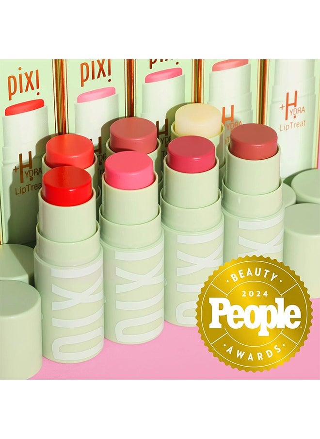 pixi beauty Hydra LipTreat, Tinted Lip Balm, 4.8g (Peach-y)  - Image 3