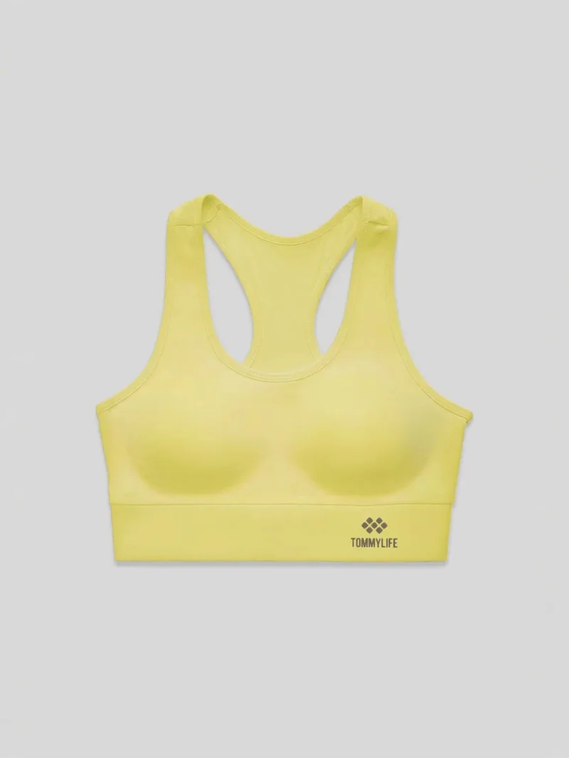 تومي لايف TOMMY Sleeveless Cropped Fitted Sports Top