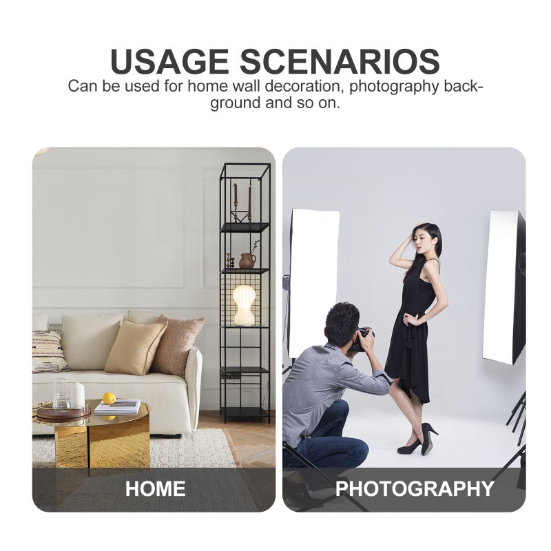 1Pc Decorative Background Board Pattern Wallpaper Photo Prop - Image 2