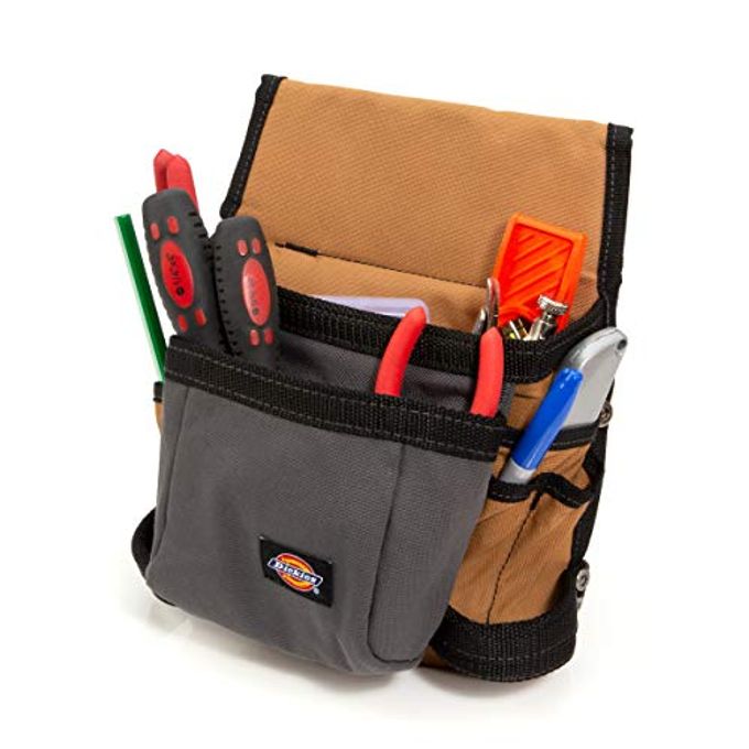Dickies Work Gear 57021 Grey/Tan 8-Pocket Pouch - Image 2