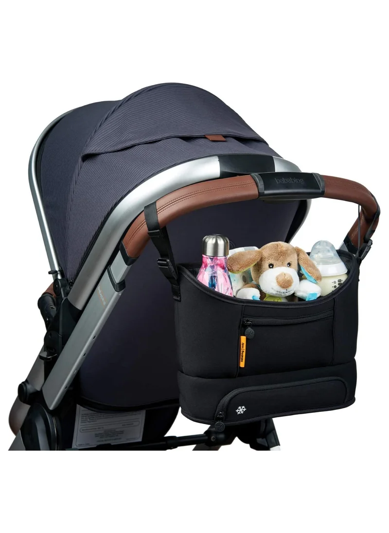 bababing Cady Pushchair And Stroller Organiser Black