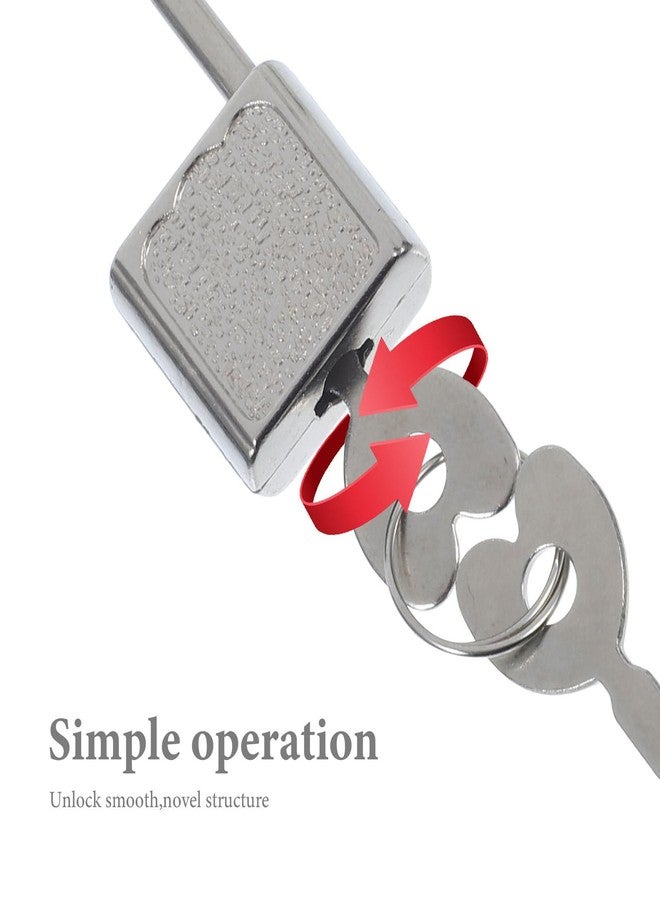 فاجويلي مجموعة من 5 أقفال صندوق الكنز من فاجولي، أقفال صغيرة مع مفاتيح، قفل دفتر ملاحظات، مفاتيح، ألعاب صغيرة عتيقة - Image 3