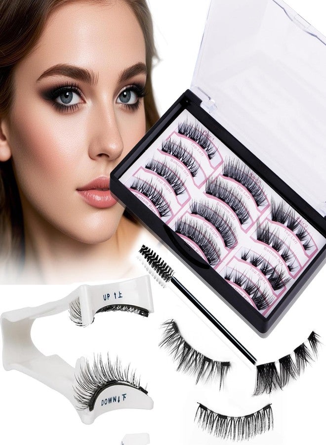 BCNJEPIN Eye Lashes for Women, Eyelash Extension Kit, Magnetic Lashes Kit with Applicator 3D False Eyelashes Magnetic Reusable Magnet Eyelashes Magnetic Eye Lashes No Glue or Eyeliner Needed - Image 1