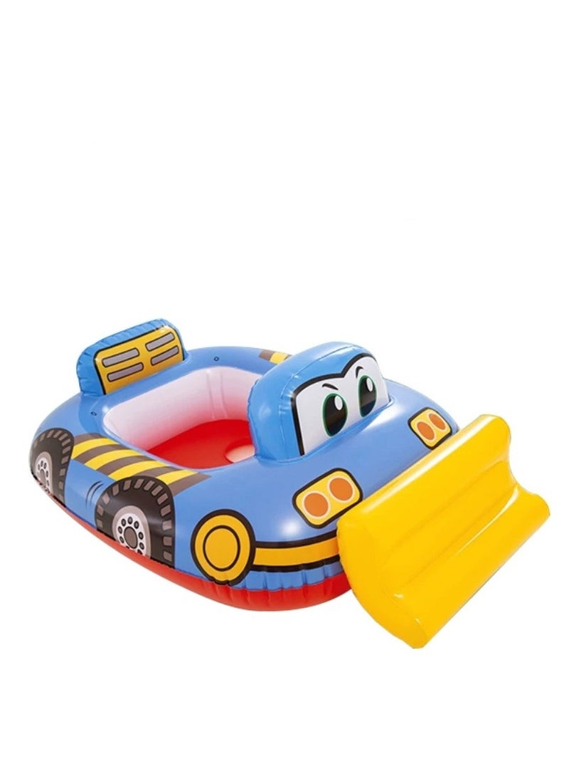 تعويم حمام السباحة للطفل مع أدوات السباحة للأطفال الصغار ذات المقعد الآمن Inflatabl Child Swim Floatie لمدة 0-5 سنوات - Image 1