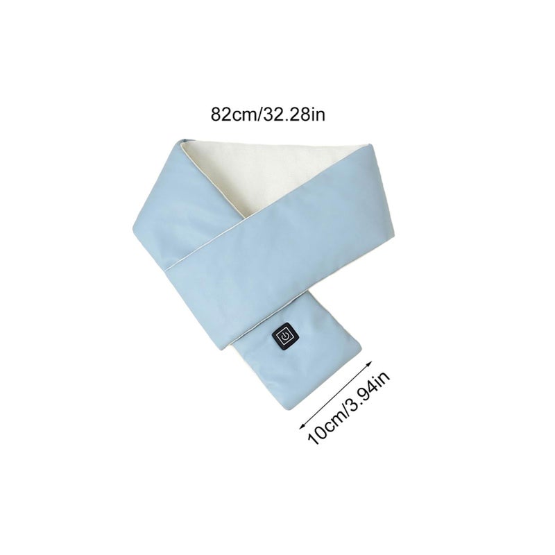 Heated Scarf 3 Temperature Electric Warmer Neck Scarf For Men Women Cold Weather - Image 3