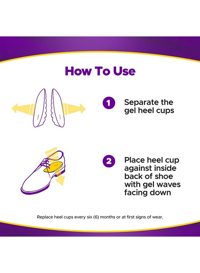 Frido Orthopedic Heel Pads For Heel Pain Relief,Heel Insole For Extra Cushioning & Comfort,Slim Designed Heel Cushions For Shock Absorption,Plantar Fasciitis Support,Large (Uk 8-11),Pack Of 1 - Image 5