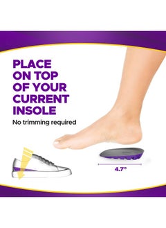 Frido Orthopedic Heel Pads For Heel Pain Relief,Heel Insole For Extra Cushioning & Comfort,Slim Designed Heel Cushions For Shock Absorption,Plantar Fasciitis Support,Large (Uk 8-11),Pack Of 1  - Image 4