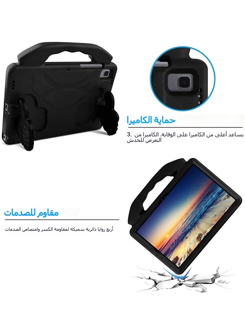 general Kids Case for Samsung Galaxy Tab S6 Lite 10.4 inch 2022/2020 Model (SM-P610/P613/P615/P619), Built-in Folding Kickstand Shockproof EVA Lightweight Handle Protective Cover - Image 2