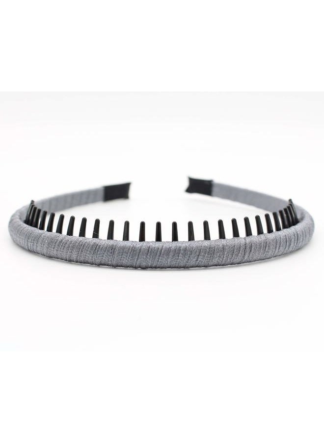 JOBAND إكسسوارات شعر عصرية رباط رأس للنساء/الفتيات رباط شعر غير قابل للانزلاق طوق شعر مريح مشط بأسنان من الراتنج (4 ألوان) - Image 4