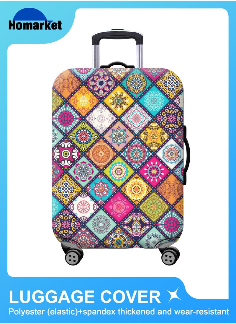 Travel Luggage Cover Spandex Suitcase Protector Washable Baggage Covers Fits 18 to 32 Inch Luggage