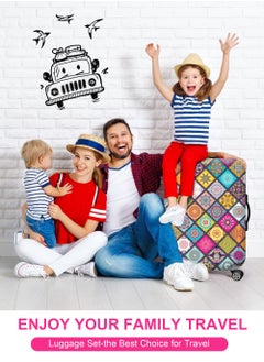 HomarKet Travel Luggage Cover Spandex Suitcase Protector Washable Baggage Covers Fits 18 to 32 Inch Luggage  - Image 2