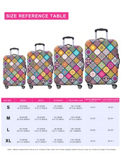 HomarKet Travel Luggage Cover Spandex Suitcase Protector Washable Baggage Covers Fits 18 to 32 Inch Luggage  - Image 5