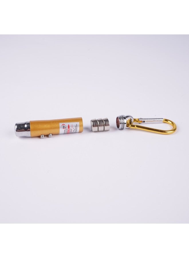 Multi-function Laser Pointer Three-in-one Mini Gift Money Detector LED Portable Anti-counterfeiting Detection UV Lamp Boxed-Color:Black  - Image 3