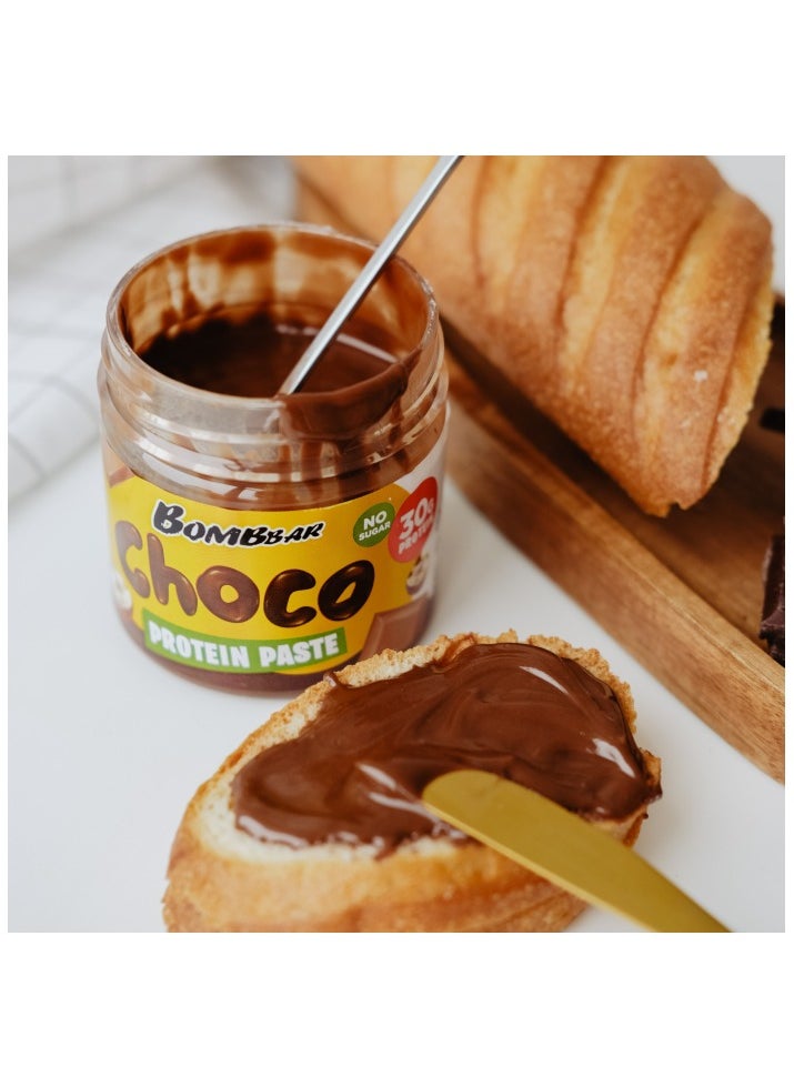 BOMBBAR - Choco Protein Paste with Chocolate and Hazelnut No Sugar Added 150g - Image 1