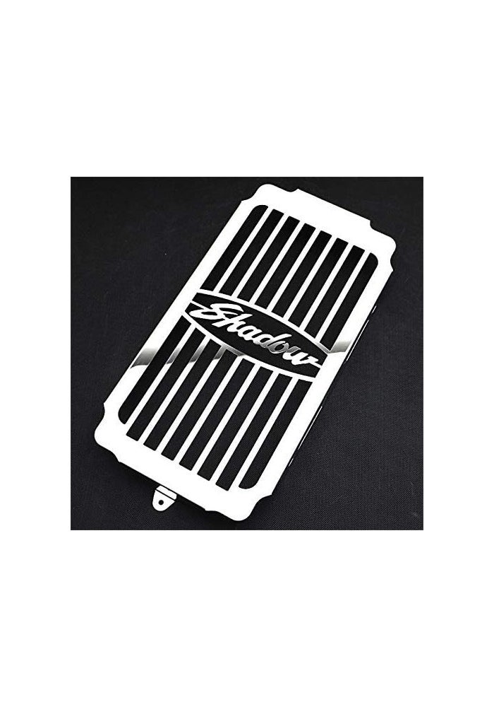 Motorcycle Upgrader Radiator Cover Shrouds Bezel Grille Guard for Honda VT 1100 Shadow Spirit Sabre 1987-2007 Chrome - Image 1