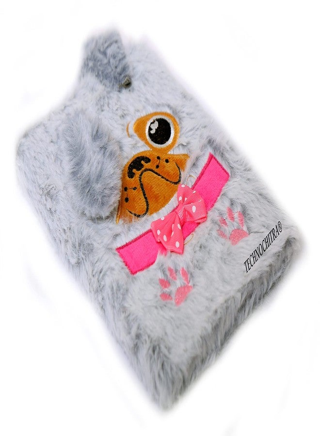TECHNOCHITRA Cute Rabbit Fur Notebooks/Diary for Girls, Boys, Kids 90 sheets (180 pages) - Image 2