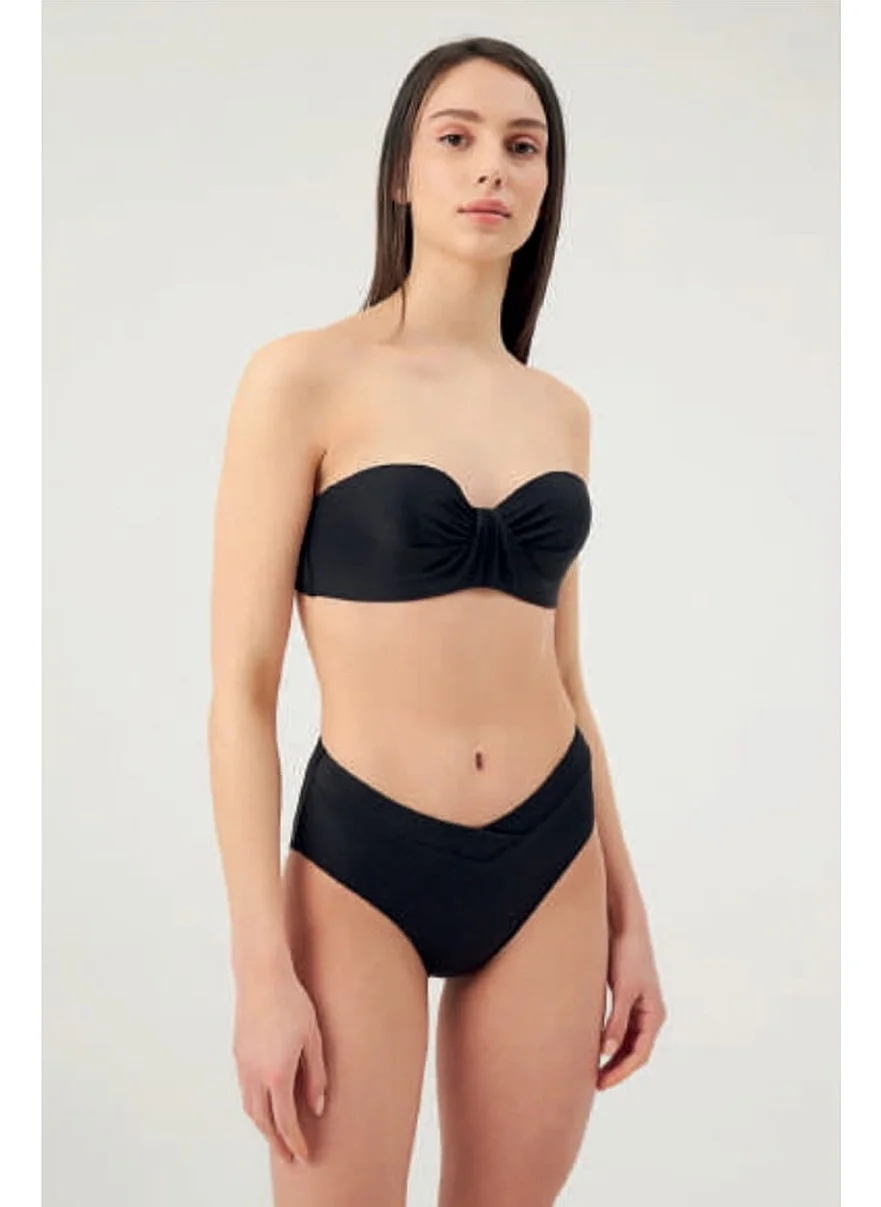 Eros 1006 Covered Staplez Bikini Set-Black