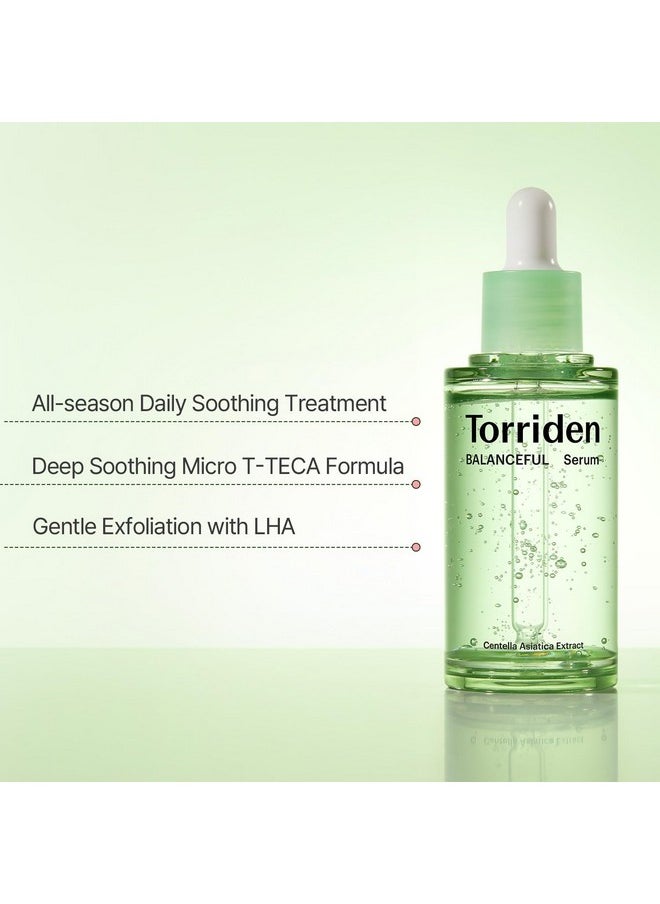 Torriden - Torriden BALANCEFUL Serum 50ml (1.69 fl.oz.) | Instant Soothing and Balancing Care for Sensitive Skin | 5D CICA, Hydrolyzed Hyaluronic Acid, Panthenol | Korean Facial Serum - Image 1