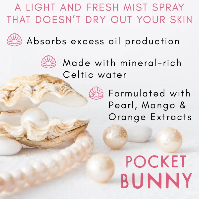 TONYMOLY Pocket Bunny Facial Mist â€“ Hydrating & Refreshing Face Spray with Aloe & Berry Extracts, Moisturizing Korean Facial Mist for Glowing Skin, Cute Travel Size Bottle - Image 4