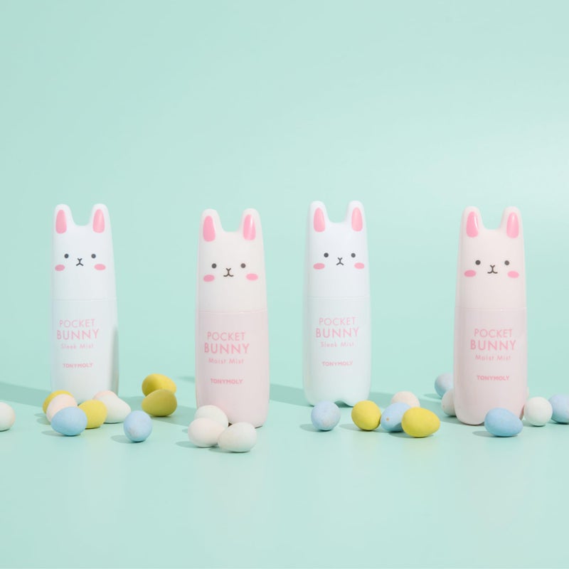 TONYMOLY Pocket Bunny Facial Mist â€“ Hydrating & Refreshing Face Spray with Aloe & Berry Extracts, Moisturizing Korean Facial Mist for Glowing Skin, Cute Travel Size Bottle - Image 2
