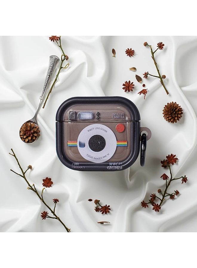 Cute Cartoon Retro Photo Frame Cover For Airpods 1 2 Mini Camera Design Lightweight Gadget Accessory - Image 4