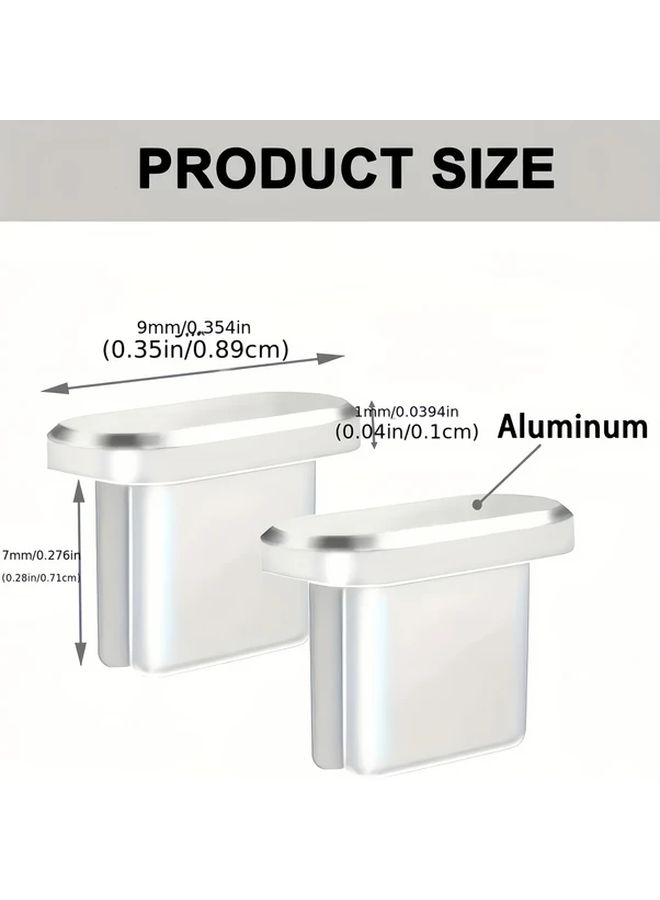 Green Aluminum Alloy Type C Dust Cover For iPhone 16 15 Pro Max Holiday Gift - Image 2