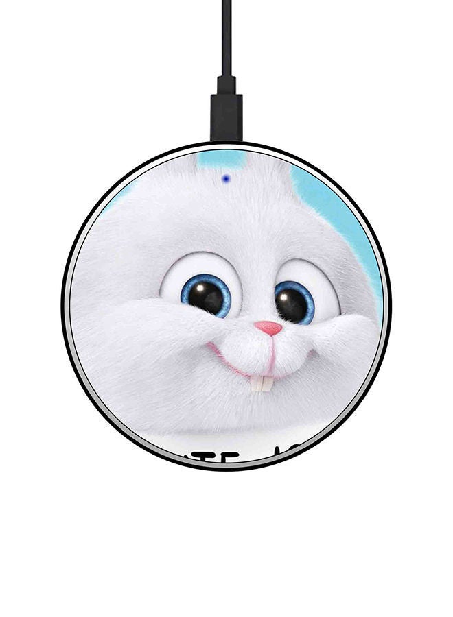 NIBEMINENT 15W Ultra Slim Fast Wireless Charger Multicolour