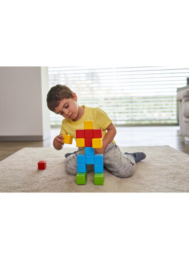 GEOMAG - Geomag Magicube Full Color Crystal Magnetic Construction STEM Toy 24 Pcs - Image 1