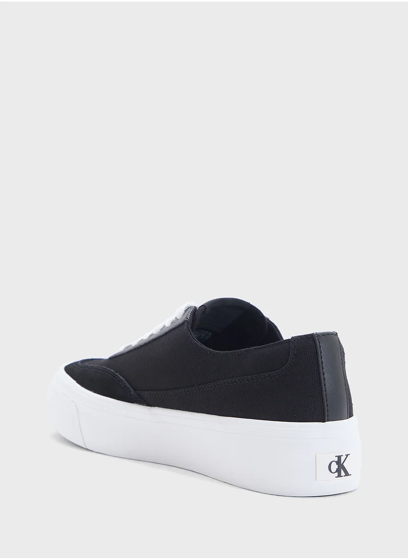 Calvin Klein Jeans VULCANISED FLATFORM LOW TRAINERS