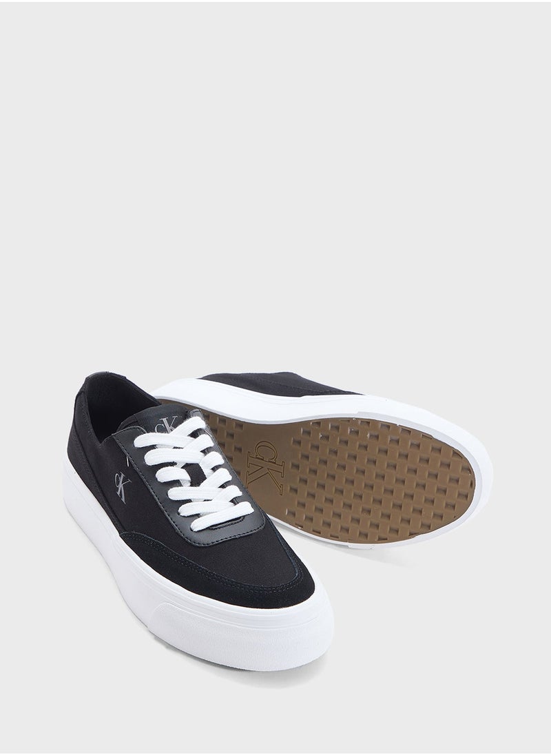Calvin Klein Jeans VULCANISED FLATFORM LOW TRAINERS  - Image 4
