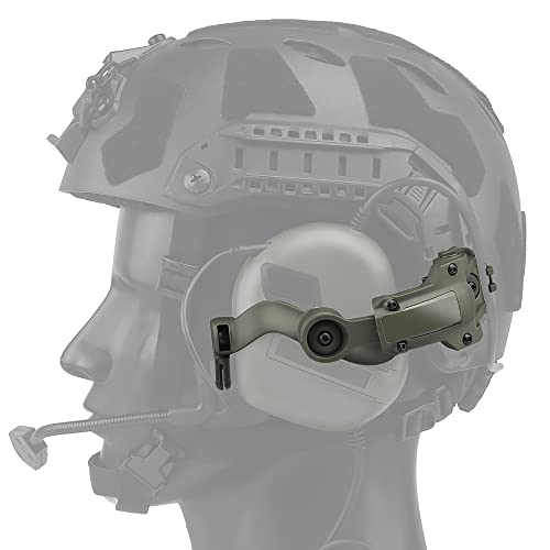 GYDEHUTJ Multi-Angle Rotation Helmet Rail Adapter for Tactical Headset Fit OPS Core ARC and Team Wendy M-LOK Rail - Image 1