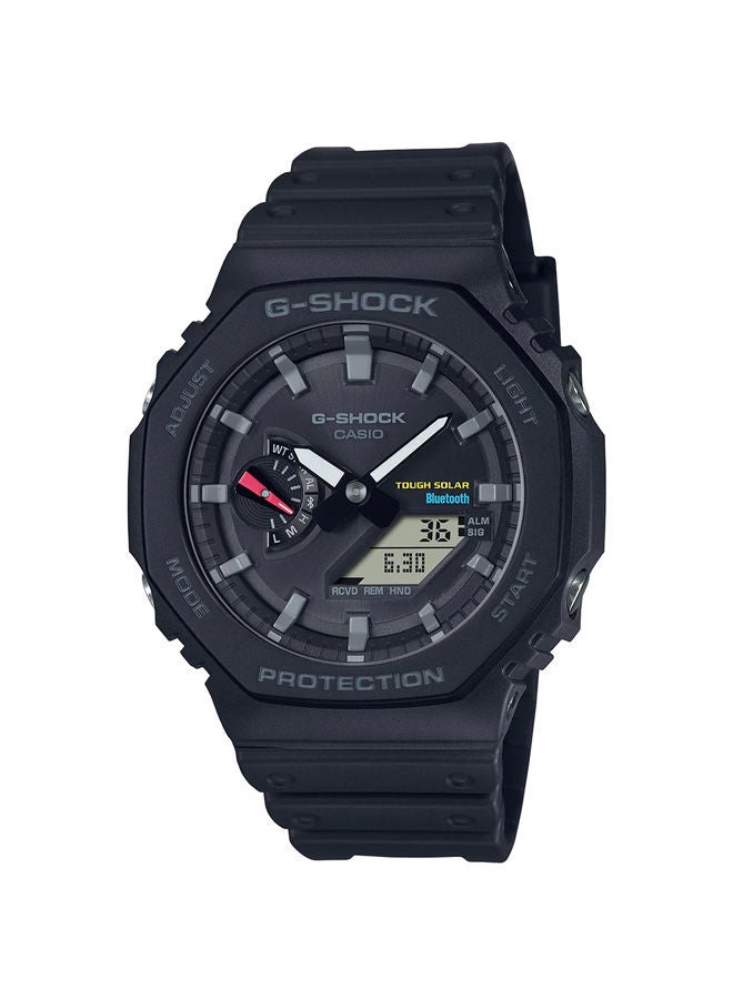 G-SHOCK Resin Analog+Digital Watch GA-B2100-1ADR - Image 1
