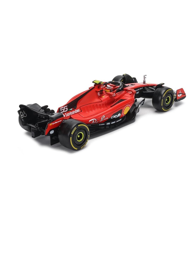 general 1/18 F1 2023 SFR SF23 16# Charles Leclerc Scuderia SF23 55# Carlos Sainz alloy die-cast car model (1/18 SF23 55#) - Image 2
