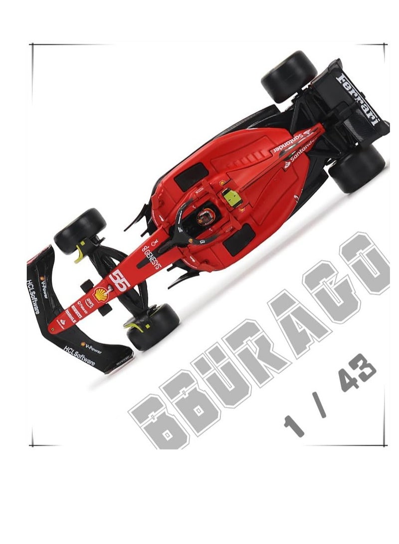 general 1/18 F1 2023 SFR SF23 16# Charles Leclerc Scuderia SF23 55# Carlos Sainz alloy die-cast car model (1/18 SF23 55#) - Image 3