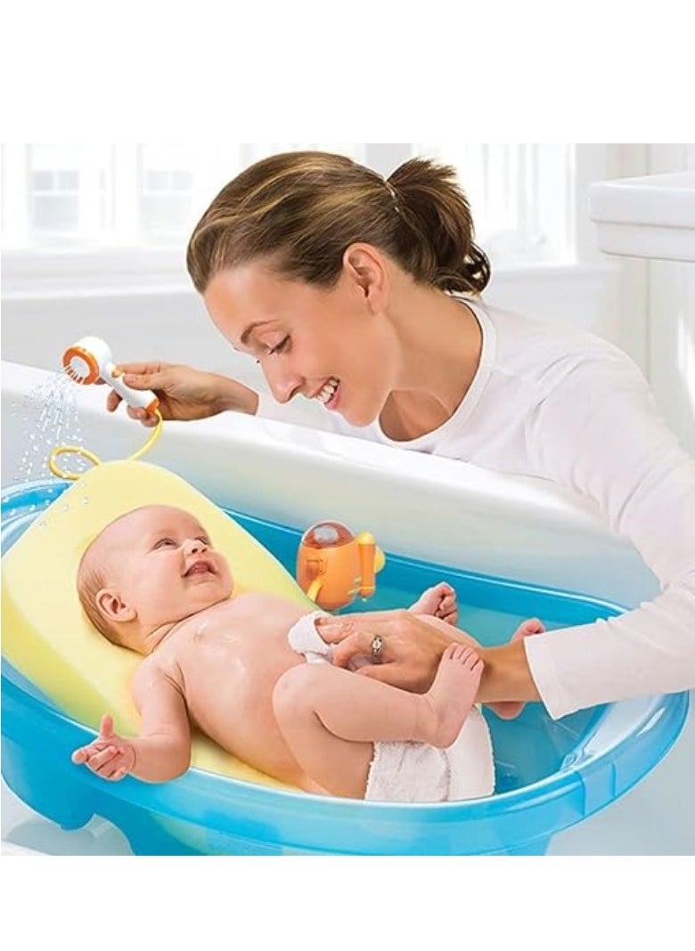 M MIAOYAN - Baby shower head - Portable camping shower pump suitable for young children - Submarine baby shower toy for maximum fun in bathtub or sink - Image 1