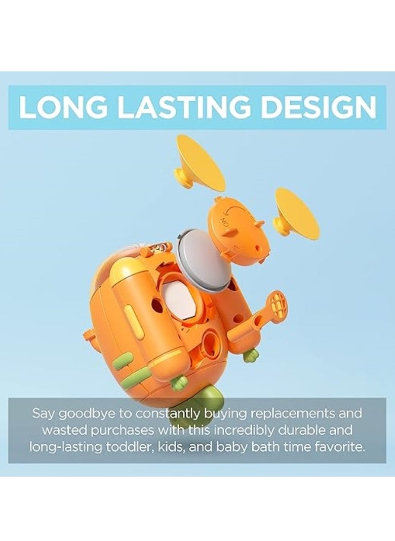 M MIAOYAN - Baby shower head - Portable camping shower pump suitable for young children - Submarine baby shower toy for maximum fun in bathtub or sink - Image 1