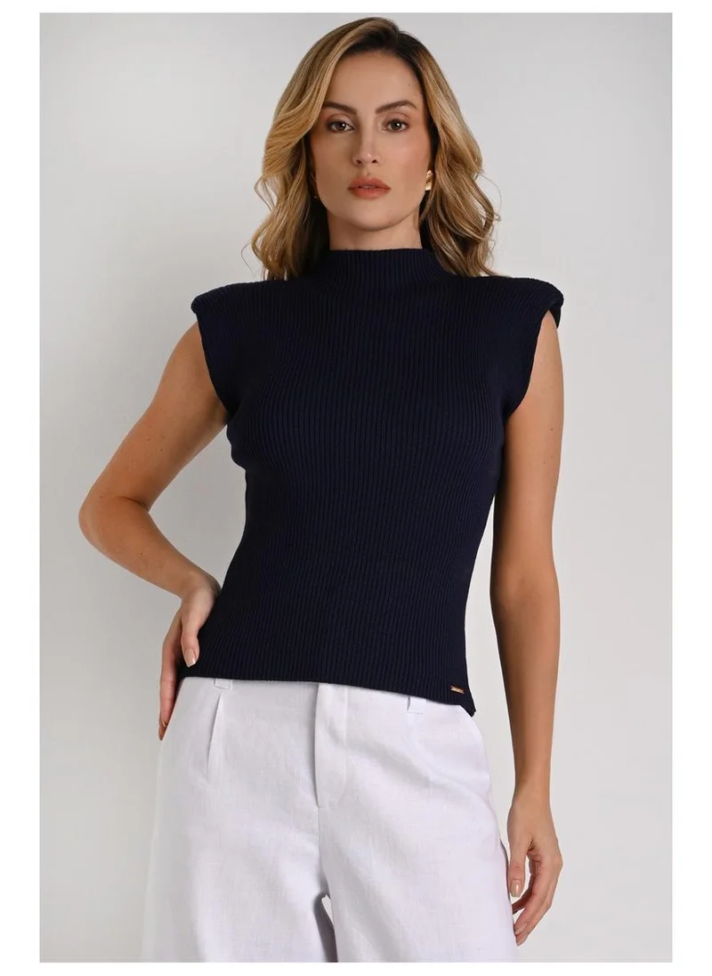 Carmen Steffens  Nefertiti Shoulder Pad Blouse for Women | Best Price UAE