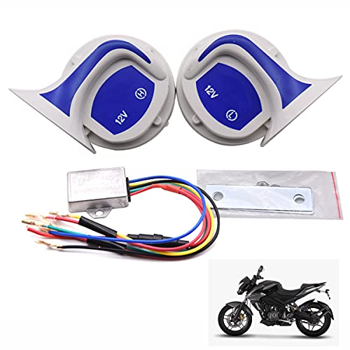 Asryd Mocc Horn 18 in 1 Digital Tone Magic Horn for Bajaj Pulsar NS200 (Set of 2) - Image 1
