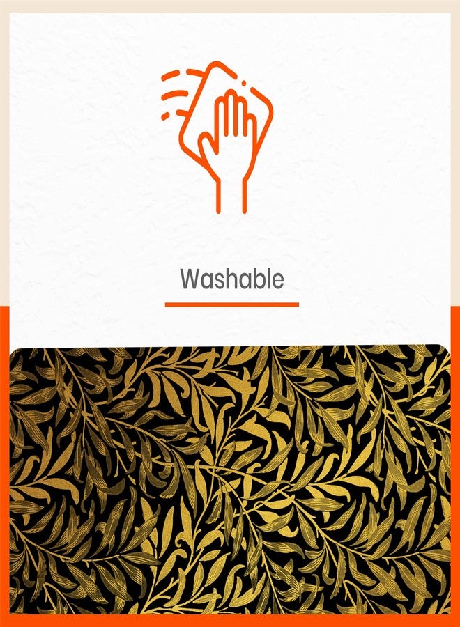 Bathla مفارش طاولة باثلا - مجموعة من 6 قطع - 45 سم × 30 سم، مصنوعة من مادة PVC، تُستخدم كمفارش وأكواب لطاولة الطعام المنزلية | متعددة الاستخدامات، مقاومة للحرارة، مقاومة للماء، وقابلة للغسل | ماتوركس (كويل) - Image 5