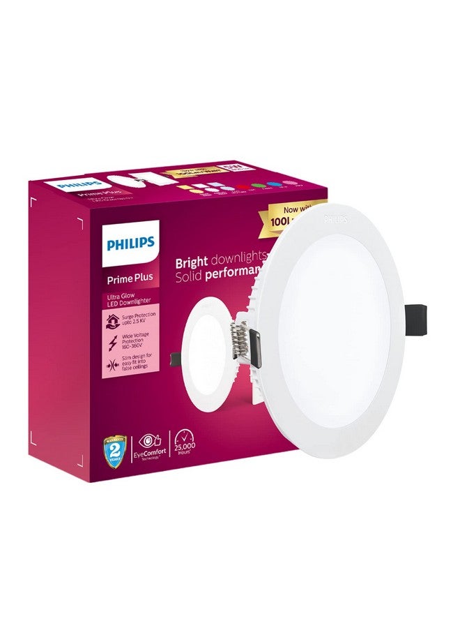 Philips فيلبس ضوء سقف LED دائري 5 واط AP Plus UltraGlow LED مدمج (عبوة من 1، أبيض دافئ) - Image 1