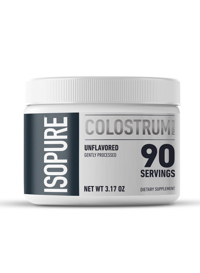 Isopure Isopure Bovine Colostrum Supplement Powder, Gently Processed, 90 Servings - Image 1