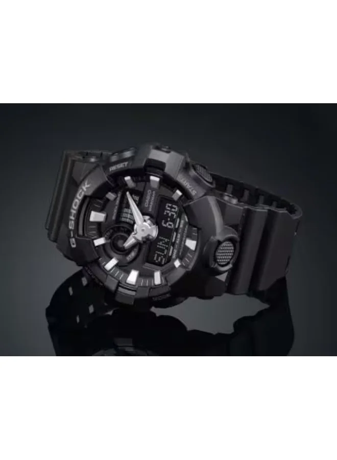 CASIO Casio G-Shock Analog-Digital Black Dial Men's Watch - GA-700-1BDR