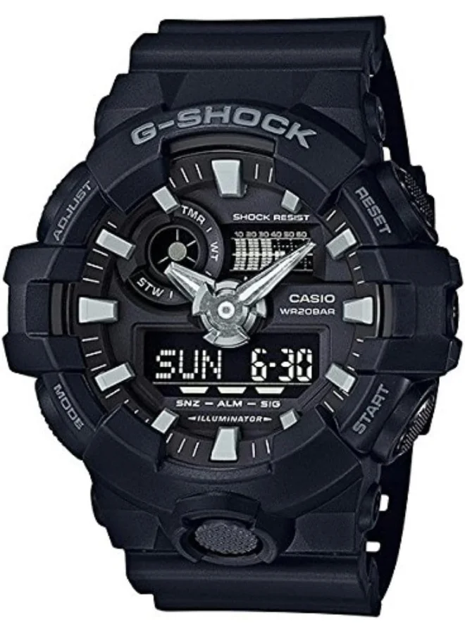 CASIO Casio G-Shock Analog-Digital Black Dial Men's Watch - GA-700-1BDR
