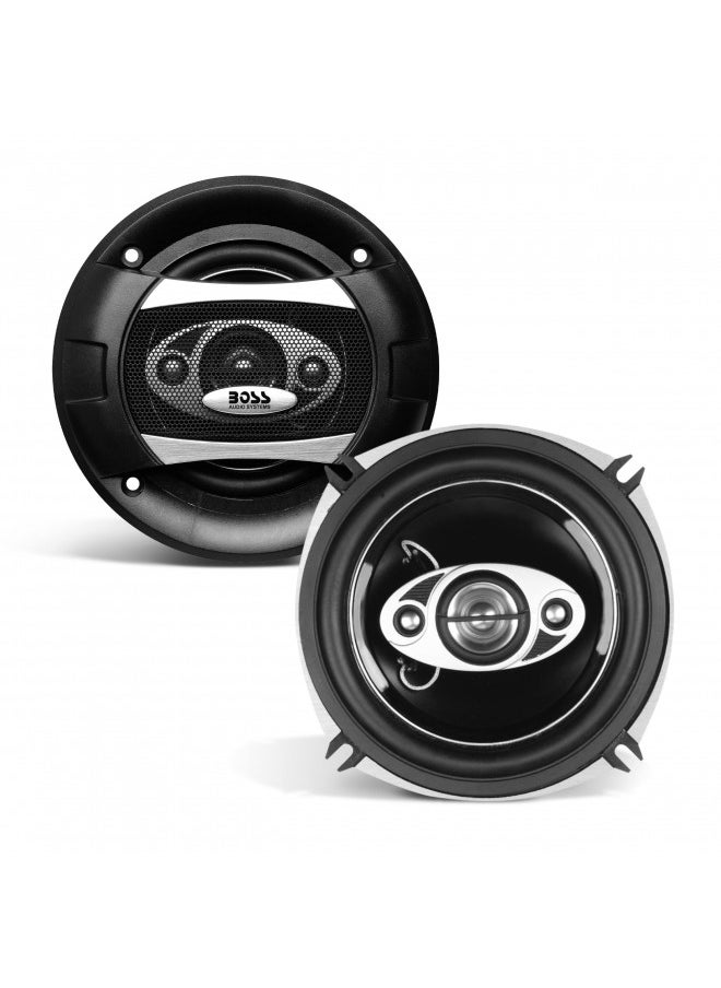 BOSS Audio Systems P55.4C Phantom Series 5.25 Inch Car Stereo Door Speakers - 300 Watts Max, 4 Way, Full Range Audio, Tweeters, Coaxial, Sold in Pairs - pzsku/Z3511C6B61649DA416067Z/45/_/1732280592/30732b3c-1ff2-4b2e-8df5-f11d7daa22a9