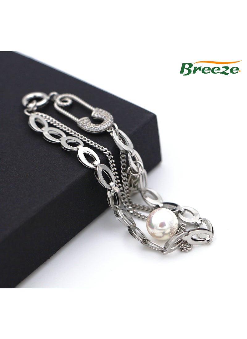 Women's pin pearl bracelet cool style bracelet exquisite hand jewelry - pzsku/Z3511CCD41CFC27ED5527Z/45/_/1732800030/0798e2f4-e520-439a-80e8-f84d715a9cac