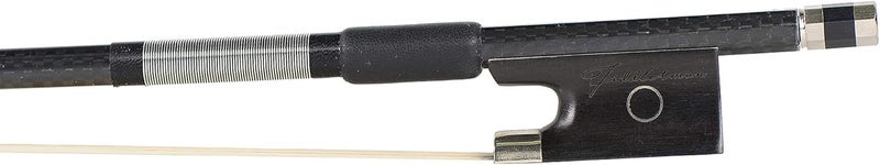 Fiddlerman Black Carbon Fiber Weave Violin Bow 4/4 - Image 4