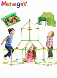 Kids Fort Building Kit with 176 Sticks and 88 Balls, DIY Construction Fort Building Kit, Construction STEM Toys, Fun Castles Tunnels with Rods and Balls, Educational Learning Toy, Ideal Gift for Kids Aged 3+ - pzsku/Z35122ACF6159D6BD17BFZ/45/_/1676447191/7dcf0f24-aba4-46ae-a686-fd4b5ef17dce